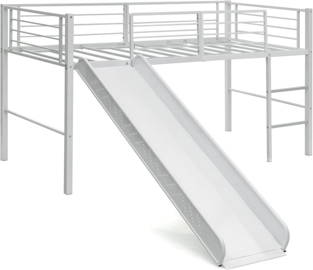 COSTWAY Kids Mid Sleeper Bed