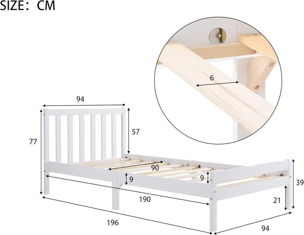 Modern Luxe Single Bed