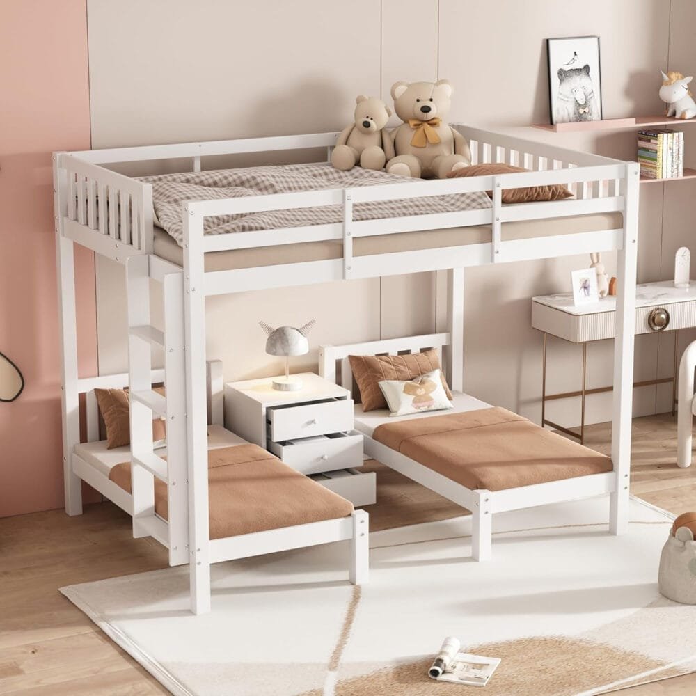 Merax Triple Bunk Bed