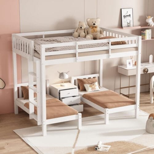 Merax Triple Bunk Bed