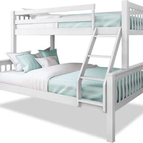 Triple Bunk Bed With Ladder