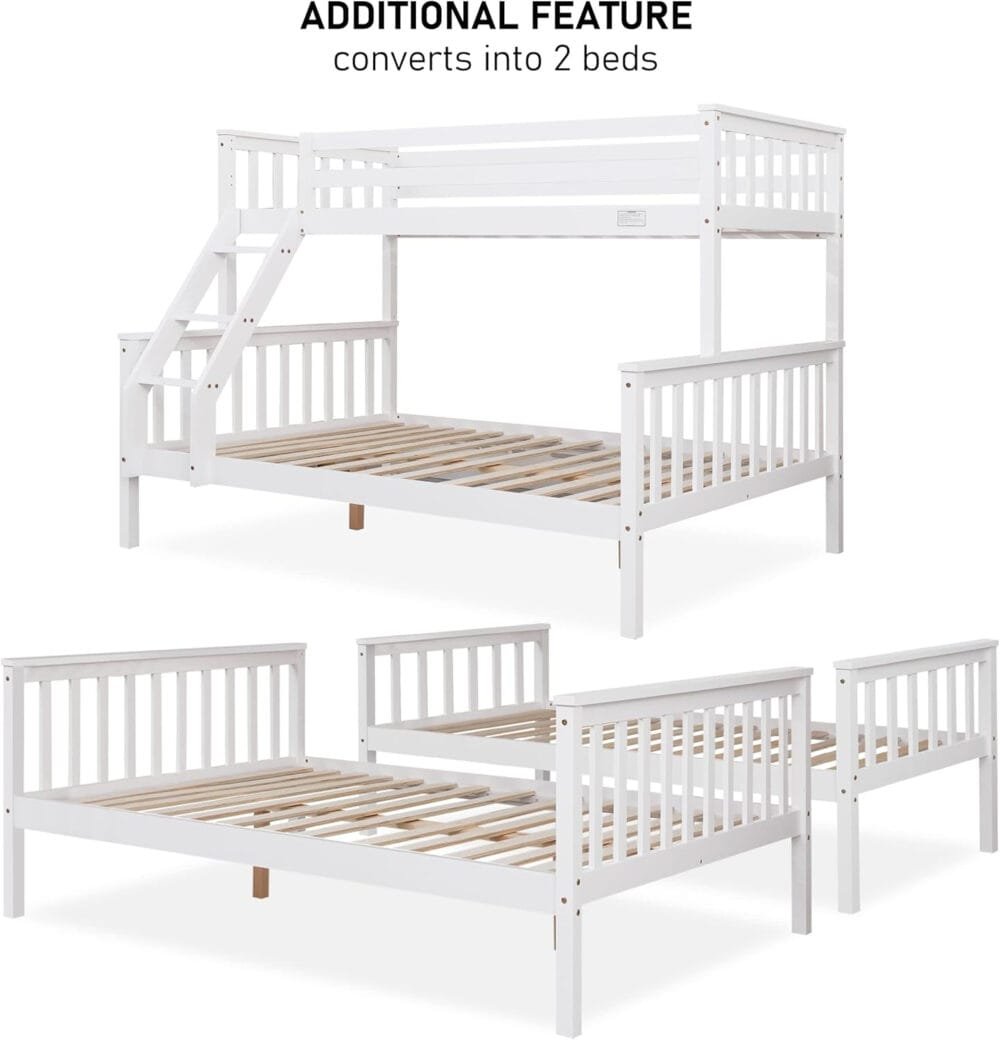 Triple Bunk Bed With Ladder