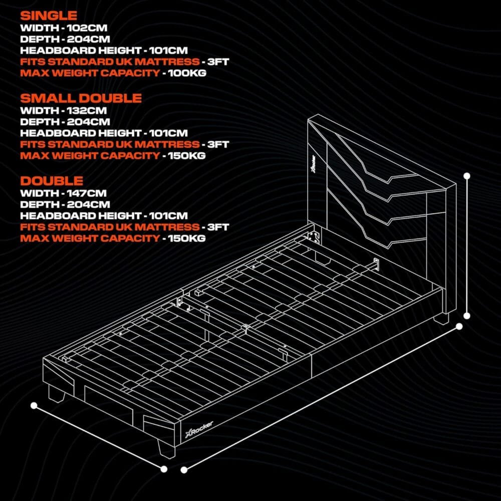 X-Rocker Cerberus Gaming Bed