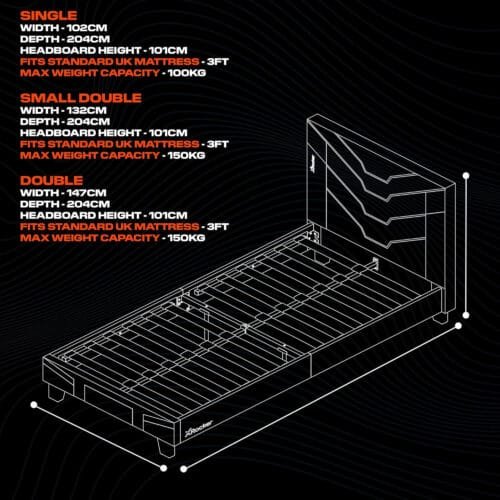 X-Rocker Cerberus Gaming Bed