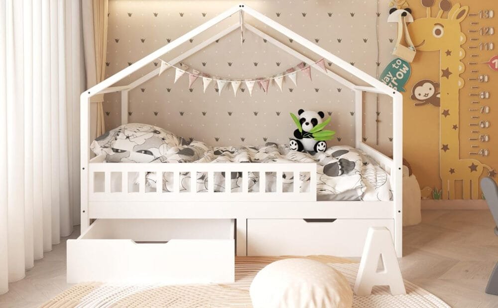 DONEWELL Kids Single Bed