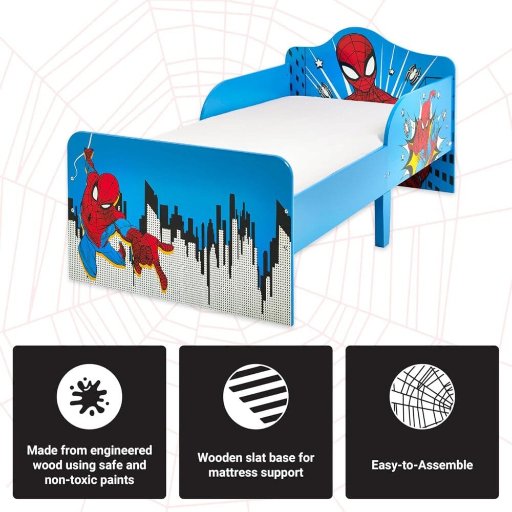 Disney Marvel Spider-Man Toddler Bed