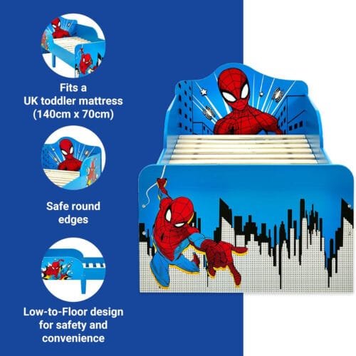 Disney Marvel Spider-Man Toddler Bed