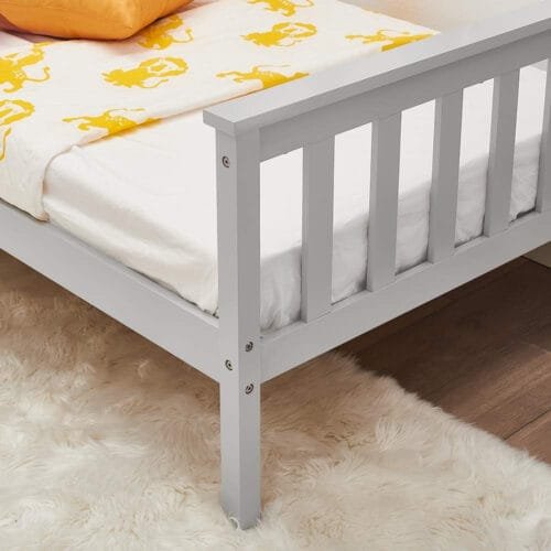 Single Bed Frame with Guardrail