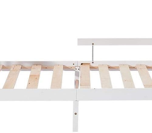 Single Bed Frame with Guardrail