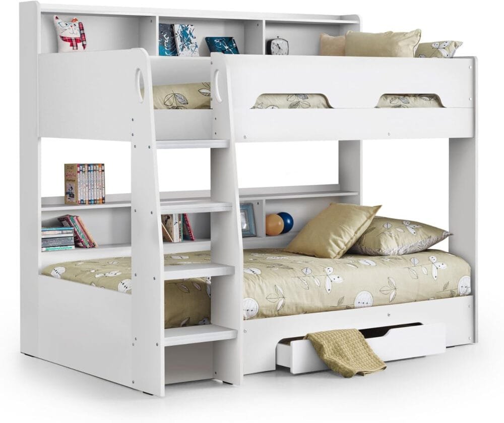 Julian Bowen White Wood Orion Bunk Bed