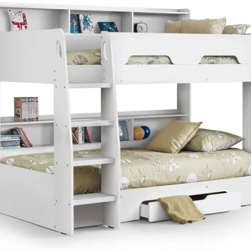 Julian Bowen White Wood Orion Bunk Bed