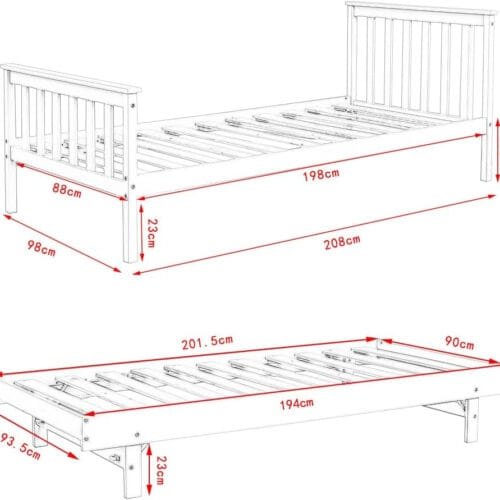 Panana Pull Out Kids Bed