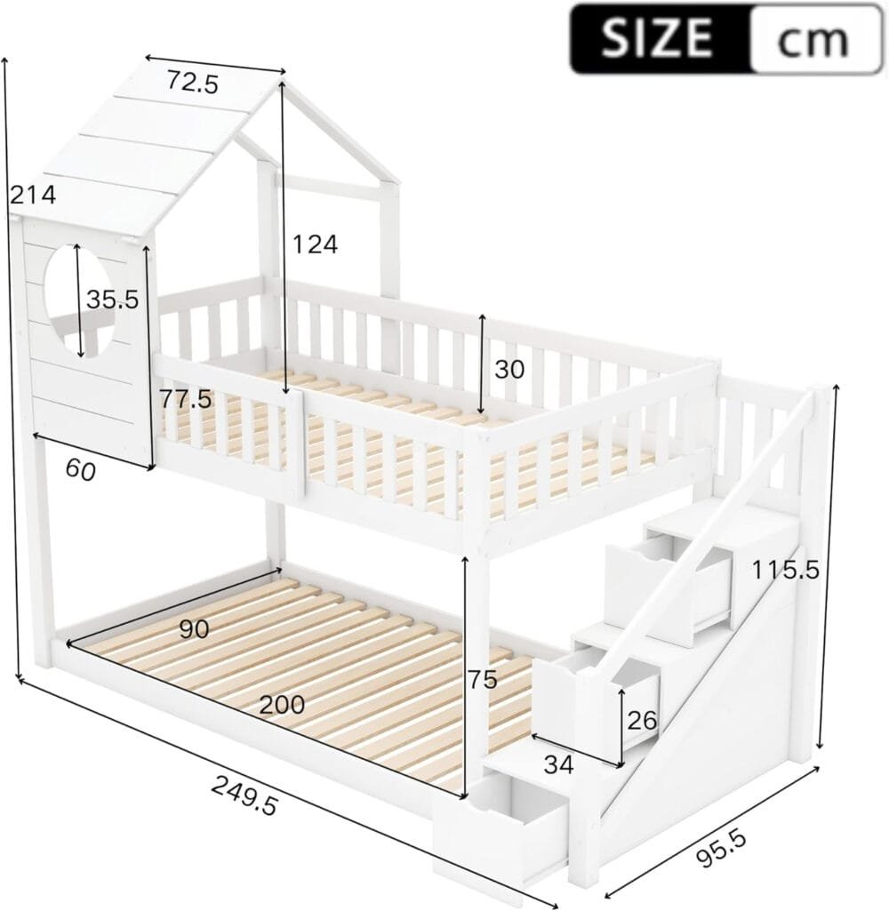 LTGB Bunk Bed for Kids