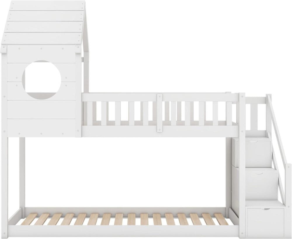 Merax Wooden Bunk Beds for Kids