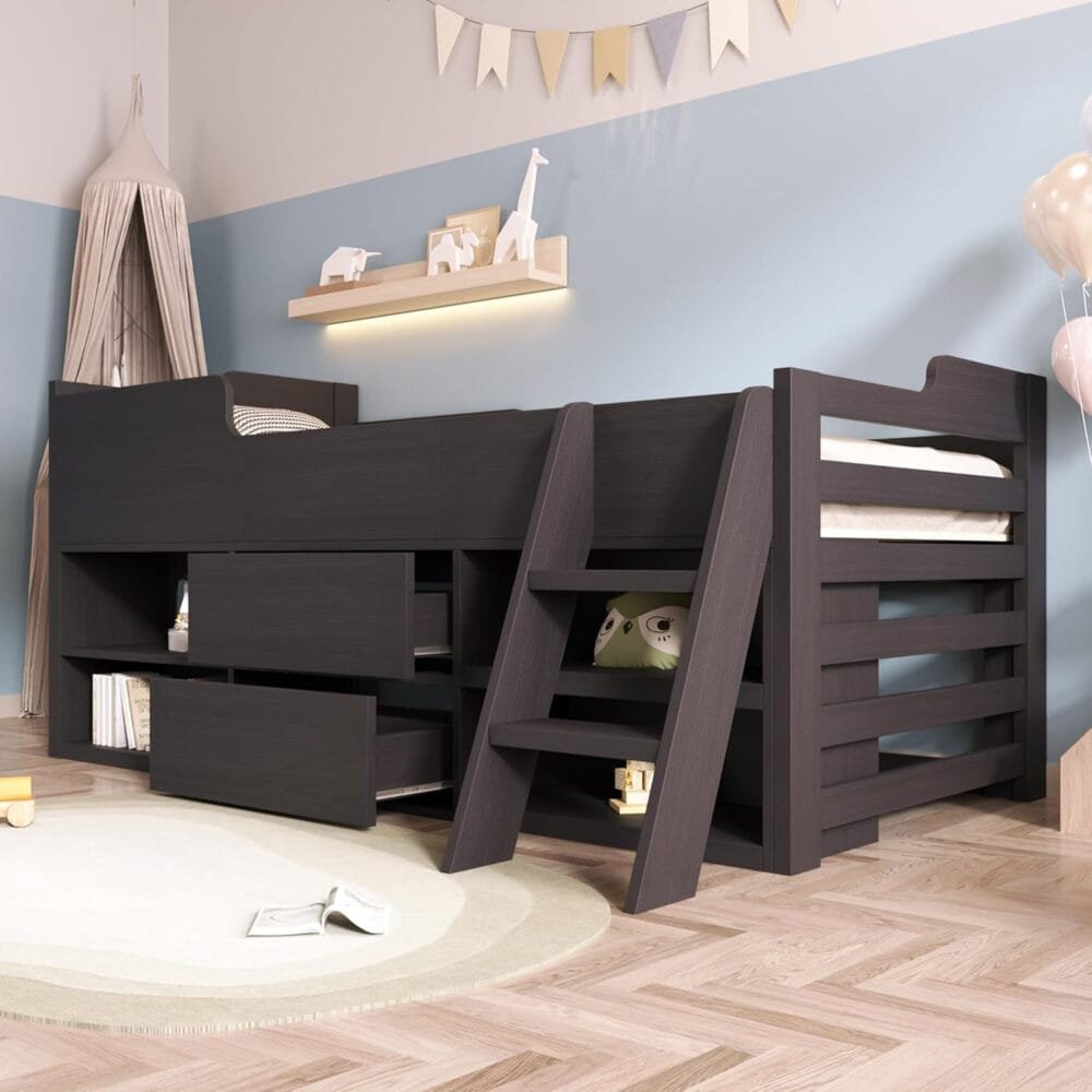 Merax Wooden Bunk Beds for Kids