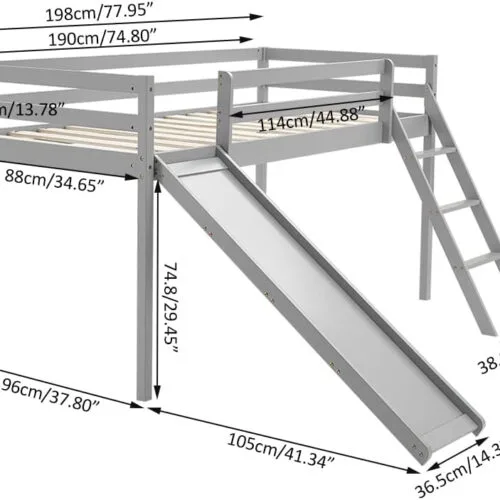 Panana Bunk Bed with Slide