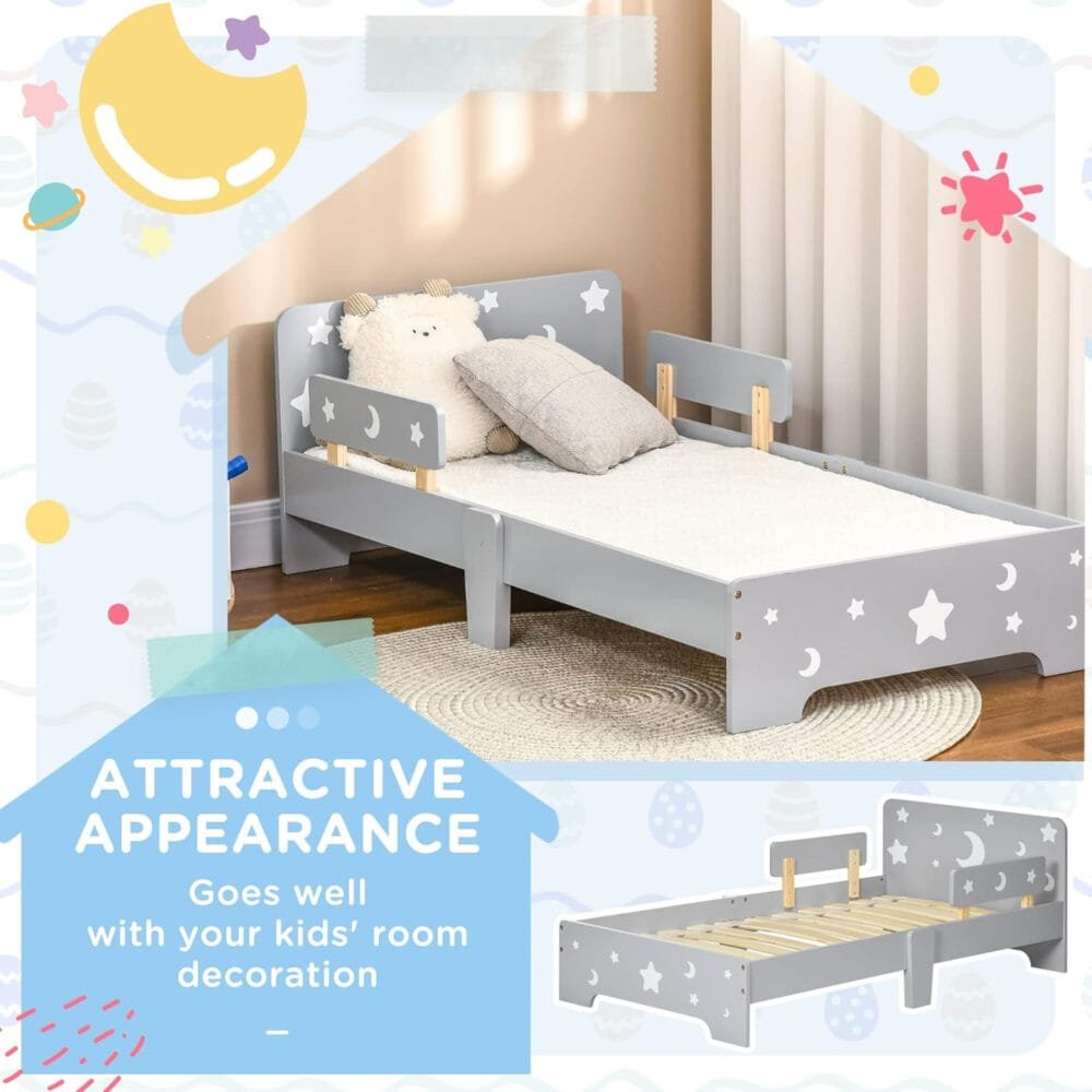 ZONEKIZ Toddler Bed
