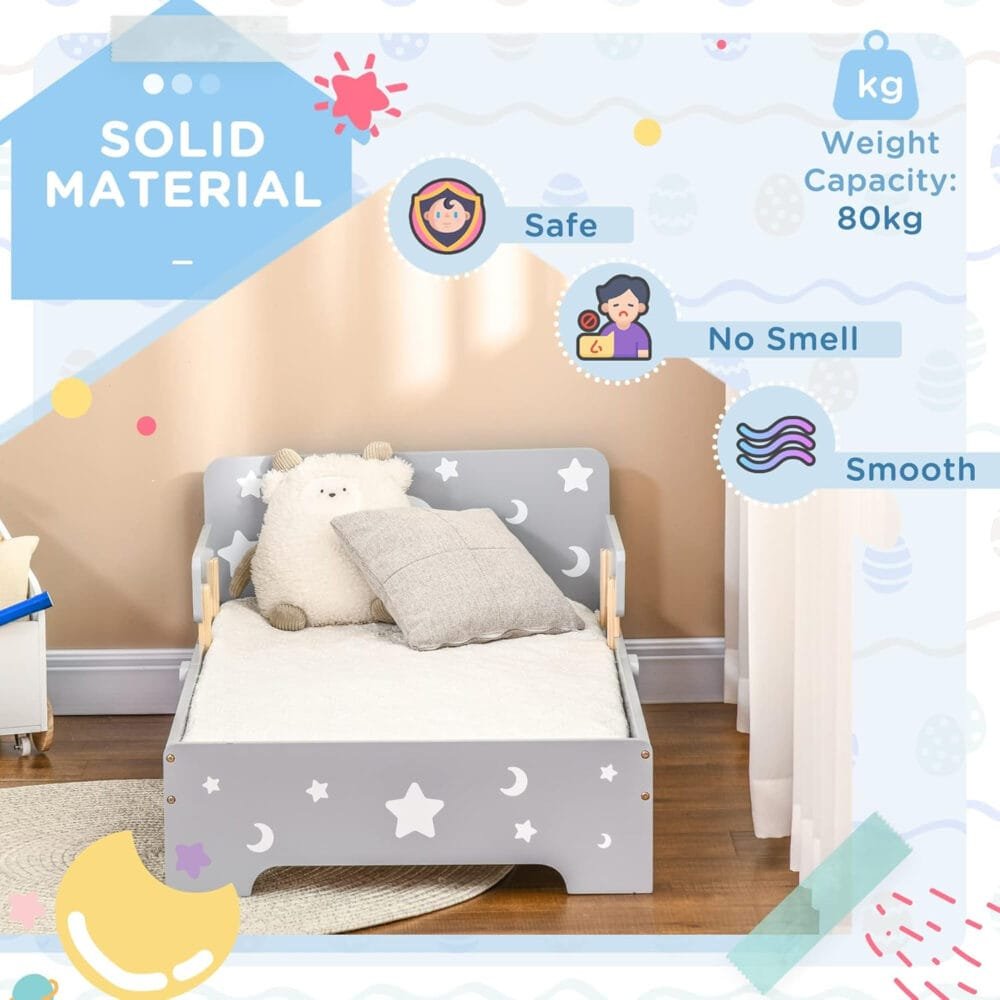 ZONEKIZ Toddler Bed