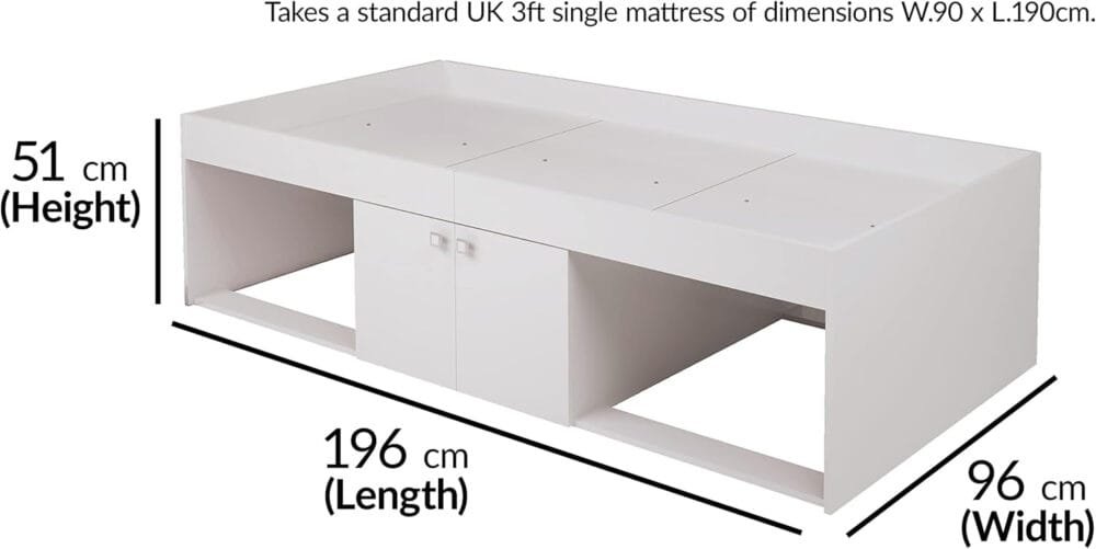 Low Sleeper Kids Cabin Bed