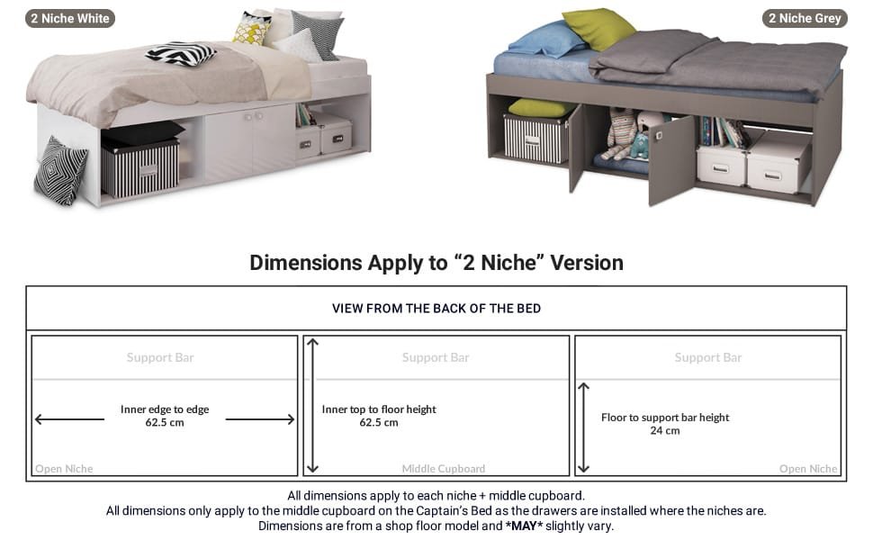 2 niche cabin beds