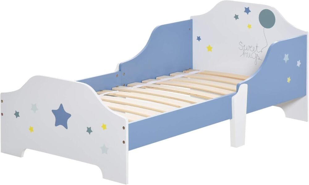 HOMCOM Toddler Bed