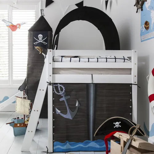 Midsleeper Cabin Bed with Slide