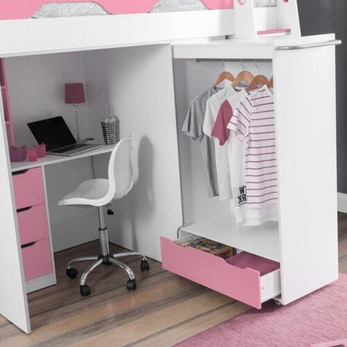 High Sleeper Storage Bed