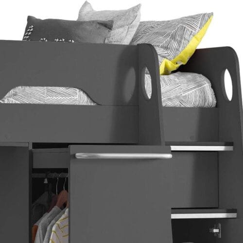 High Sleeper Storage Bed