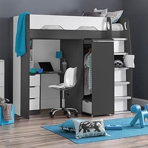 Pegasus Wooden High Sleeper