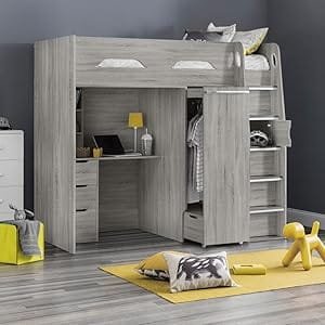 Pegasus Wooden High Sleeper