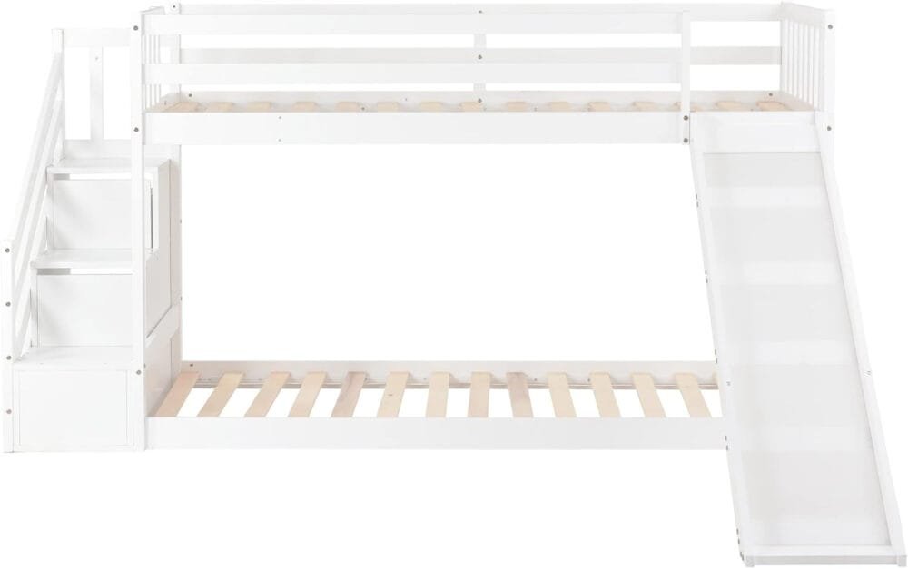 LTGB Bunk Bed with Stairs and Slide
