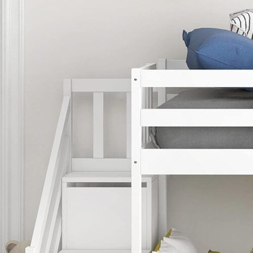 LTGB Bunk Bed with Stairs and Slide