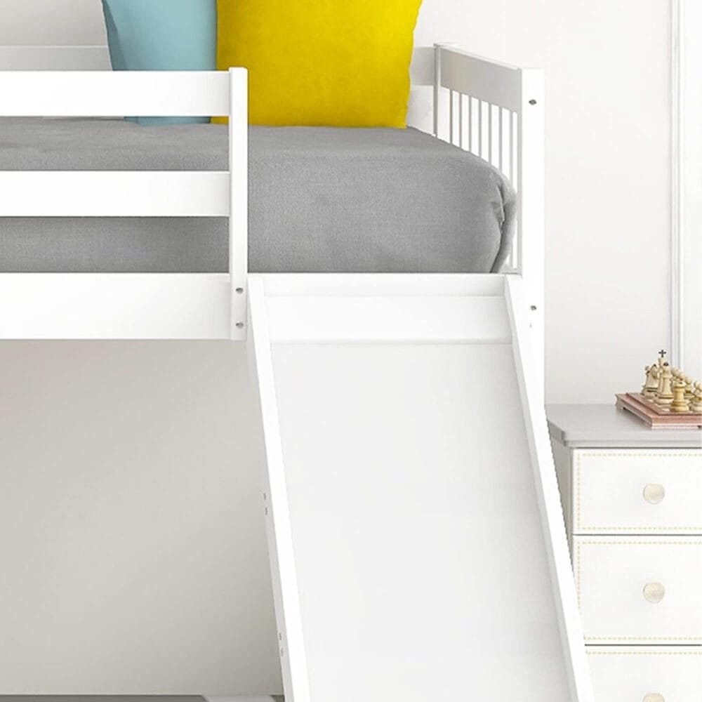 LTGB Bunk Bed with Stairs and Slide