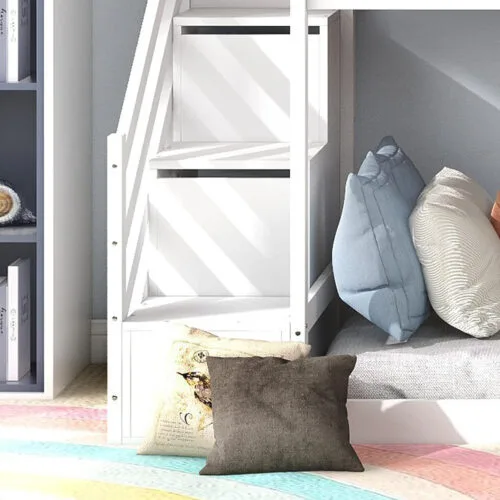 LTGB Bunk Bed with Stairs and Slide LTGB Bunk Bed with Stairs and Slide