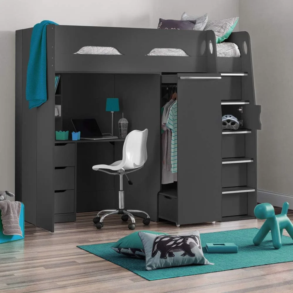 High Sleeper Storage Bed