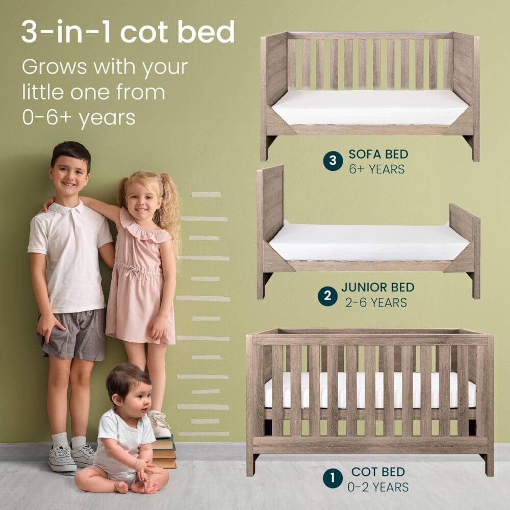 Tutti Bambini Modena Baby Cot Bed