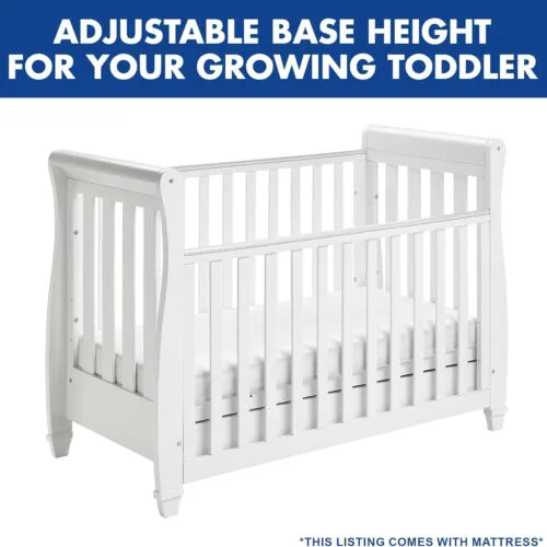 Babymore Eva Sleigh Cot Bed