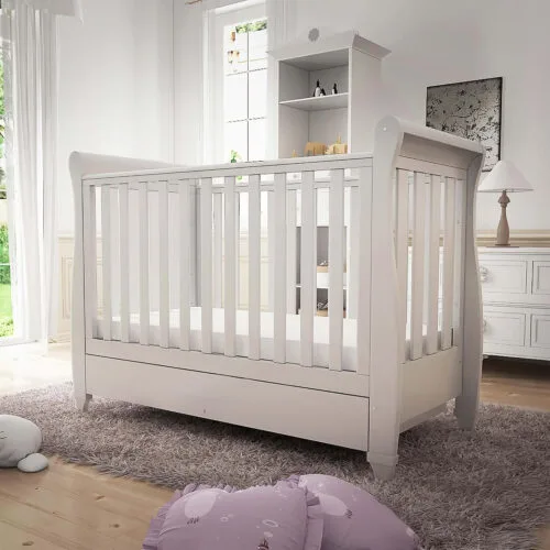 Babymore Eva Sleigh Cot Bed
