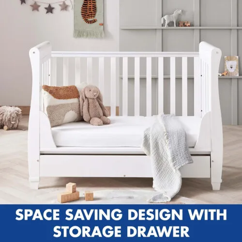 Babymore Eva Sleigh Cot Bed