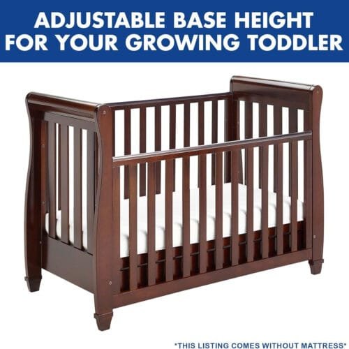 Babymore Eva Sleigh Cot Bed