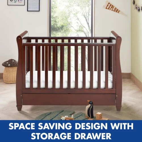 Babymore Eva Sleigh Cot Bed