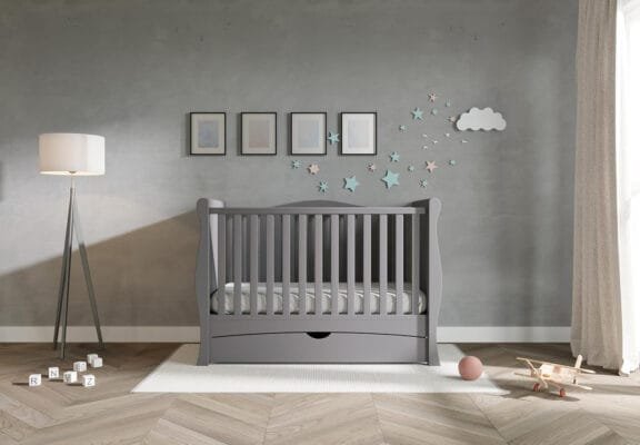 Viculii GILBERT Baby Sleigh Cot Bed