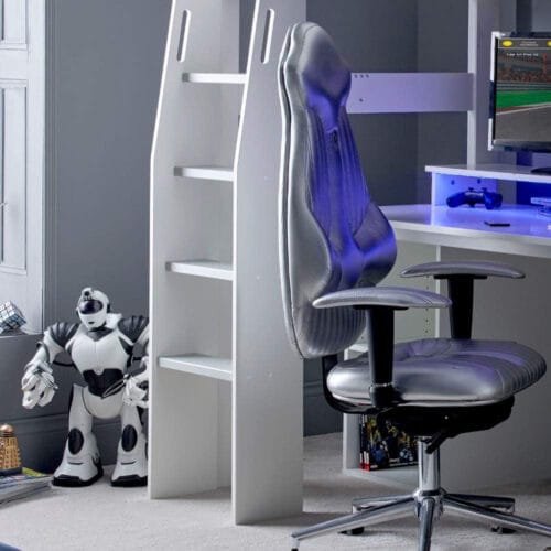 Urban Grey Wooden PC Kids Sleeper Bed