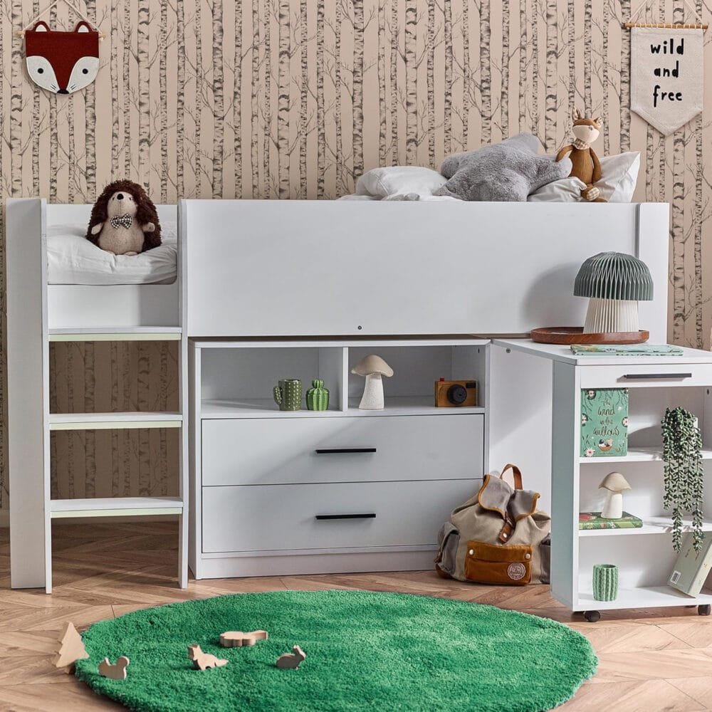 Julian Bowen Otis Midsleeper All White
