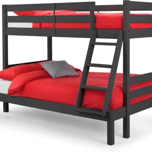 Julian Bowen Merlin Triple Sleeper Bunk - Anthracite