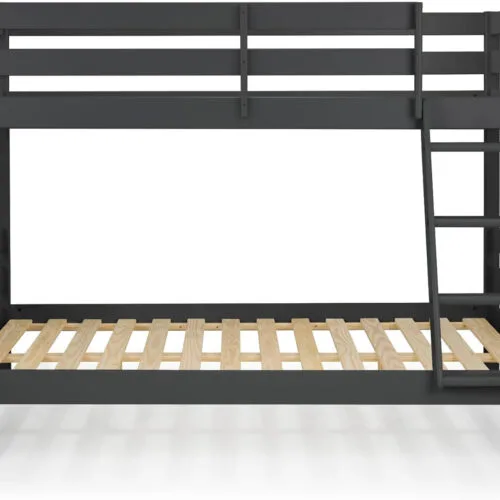 Julian Bowen Merlin Triple Sleeper Bunk - Anthracite Julian Bowen Merlin Triple Sleeper Bunk - Anthracite