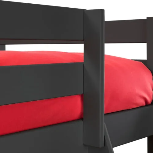 Julian Bowen Merlin Triple Sleeper Bunk - Anthracite Julian Bowen Merlin Triple Sleeper Bunk - Anthracite