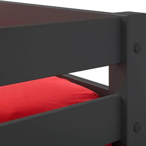 Julian Bowen Merlin Triple Sleeper Bunk - Anthracite Julian Bowen Merlin Triple Sleeper Bunk - Anthracite