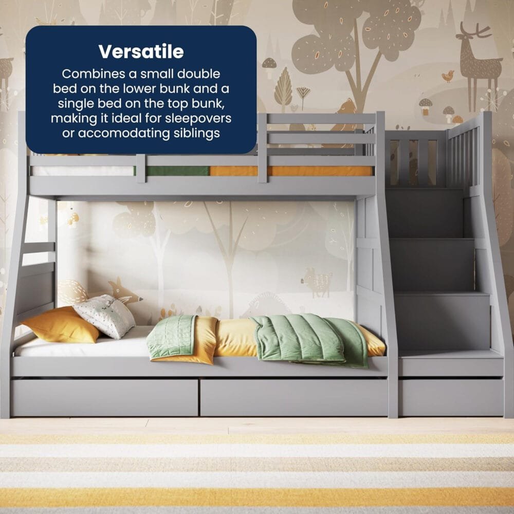 Flair Furnishings Triple Bunk Beds for Kids