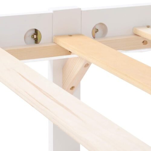 Merax Wooden Bed Frame, Single Bed 3ft Solid Wooden Bed Frame Merax Wooden Bed Frame, Single Bed 3ft Solid Wooden Bed Frame